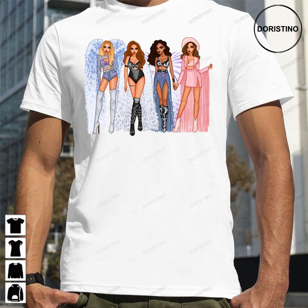 Little Mix Band Music British Girls Group Jessy Nelson Leaves Glory Days Angels Awesome Shirts